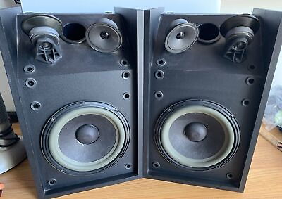 #ad BOSE 301 BLACK MUSIC MONITOR II Direct Reflecting Speakers Matched Pair L R $219.95