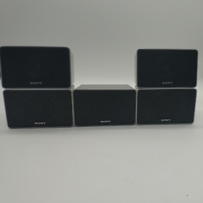 #ad Sony Surround Sound Speakers Front SS MSP900 Rear SS SRP900 Center SS CNP680 $39.00