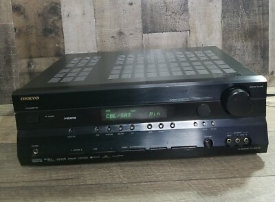 #ad Onkyo TX SR575 AM FM Stereo 7.1 Channel XM Ready Home Theater Receiver w HDMI $75.75
