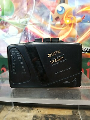 #ad gpx stereo cassette player OH27 c 3170 $12.70