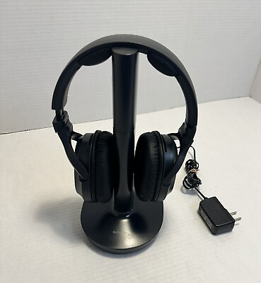 #ad Sony Wireless Headphones TMR RF995R Wireless Transmitter w MDR RF995R Headphone $24.99