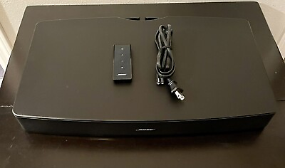 #ad BOSE Solo 10 Series II TV Sound System With Remote Control Black $129.00
