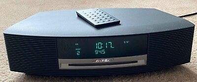 #ad Bose Wave Music System AWRCC1 AM FM CD Player Clock Radio w Remote $184.50