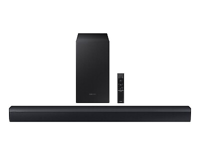 #ad Samsung 2.1 Channel Sound Bar With Wireless Subwoofer amp; Dolby Audio HW C43C $138.56