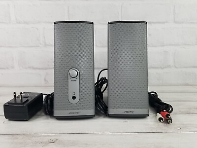 #ad Bose Companion 2 Series II Desktop Computer Speakers Tested with Power Cord $64.99
