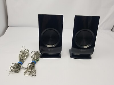 #ad Pair of LG Speakers Model S62S2 S STEREO SPEAKERS 3 OHM WORKING $29.95