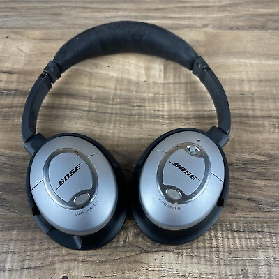 #ad Bose QuietComfort 15 Over the Ear Wired Headsets ⚠️ Needed New Pads ⚠️ $40.00