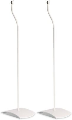 #ad Bose UFS 20 Universal Floor Stands pair White for Bose Double Cube Jewel I $98.00