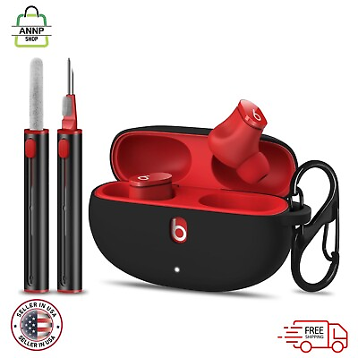 #ad New Listingbeats by Dr. Dre Studio Buds Wireless Earbuds Red White Black Case o $13.88