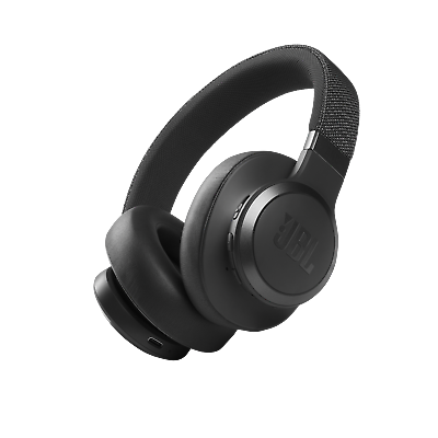 #ad JBL Live 660NC Wireless Over ear NC Bluetooth Headphones Black $46.30