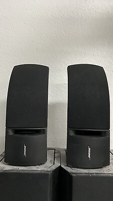 #ad Bose 161 Speaker System Wall Mountable Bookshelf Surround Sound Home Theater $49.99