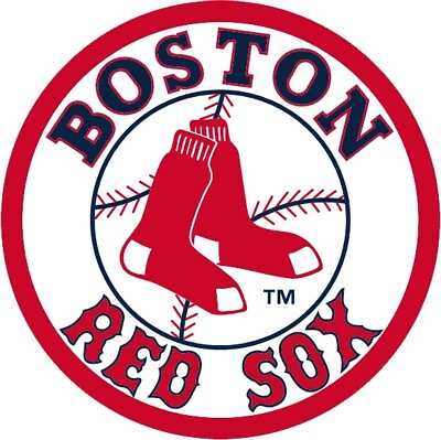 #ad Boston Red Sox Logo Die Cut Laminated Vinyl Sticker Decal MLB $3.75