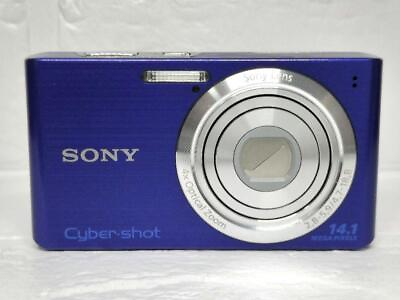 #ad Sony SONY Cyber Shot In DSC W610 Blue $197.64