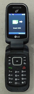 #ad LG LG442BG Flip Phone TracFone Tested Fully Functional 0919 02M $12.00