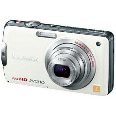 #ad USED Panasonic DMC FX700 W Digital Camera LUMIX FX700 Shell White DMC FX700 W 1 $170.22