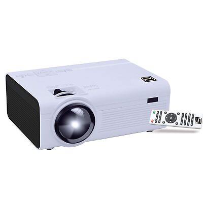 #ad RCA RPJ136 Home Theater Projector 1080p Compatible High Res Bright White $88.25