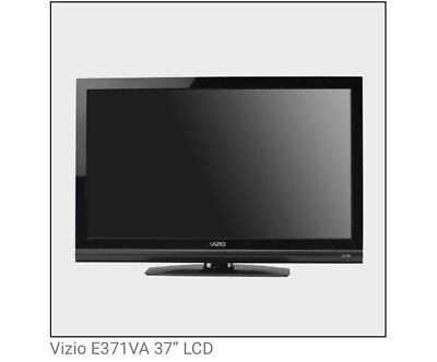 #ad Vizio E371VA 32” LCD HDTV HDMI Flat Screen W Mounting Bracket amp; Original Box TV $132.00