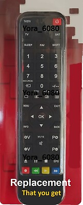 #ad Replacement new remote control for SOUNDBAR SHARP HT SB300 HT SB300 $52.00