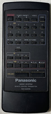 #ad Panasonic Audio Remote $19.88