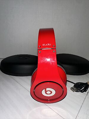 #ad Beats By Dr Dre Studio headphones with CASE $40.00