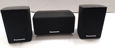#ad 3x Panasonic Surround Satellite Speakers 2x SB HS230 amp; 1 SB HC230 Sound Great $21.88