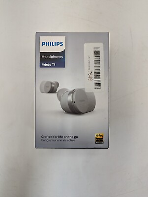 #ad Philips Fidelio T1 Headphones Wireless amp; Noice Cancelation Light Use $64.95