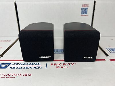 #ad 2 Bose Redline Single Cube Speakers Lifestyle Acoustimass SAME DAY WARRANTY $39.99