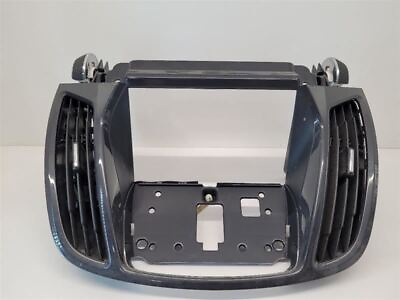 #ad 13 16 FORD ESCAPE RADIO FACE CONTROL SONY SYSTEM TRIM BEZEL BLACK VENTS OEM $79.80