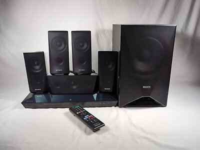 #ad Sony Blu ray Disc DVD 6 Speaker Home Theatre System BDV E3100 With Remote $164.99