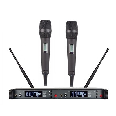 #ad Professional Dual Wireless Microphone for Sennheiser Wireless Systems 2 Handheld $239.00