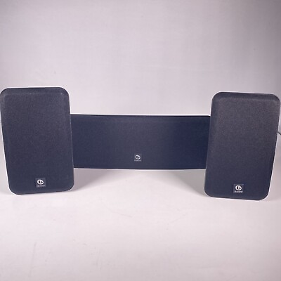 #ad Boston Acoustic MCS95 Satellite Surround Speaker System Left Right amp; Center $59.99