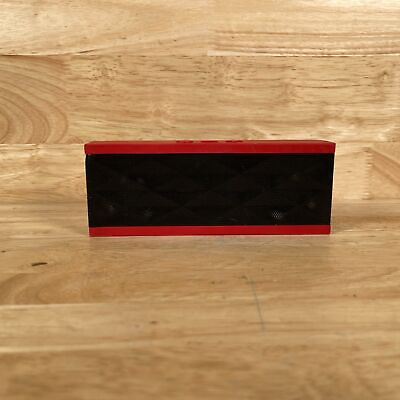 #ad Jawbone Jambox Limited Edition Red Black Wireless Bluetooth Speaker For Parts $13.04