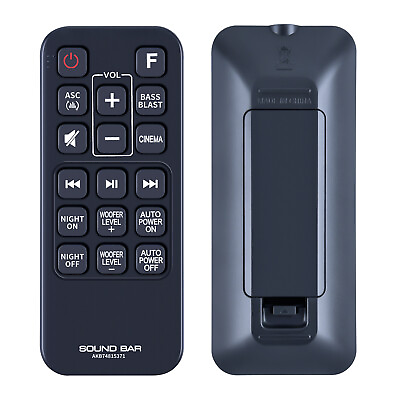 #ad AKB74815371 For LG Sound Bar Remote Control SK4D SK3D SLM3D SPH4B W SL3D $8.49
