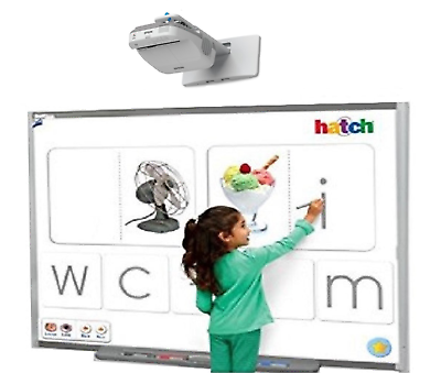 #ad Home School Technology Smart Board And Projector . $1150.00