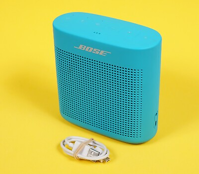 #ad ** EXCELLENT ** Bose SoundLink Color II Bluetooth Portable Speaker Blue $89.99