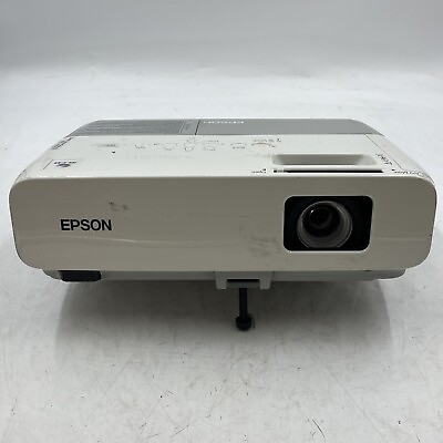 #ad Epson PowerLite 84 3LCD Projector 2600 ANSI Lumens. 472 Hours. $74.00