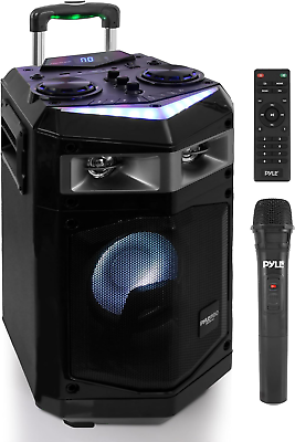 #ad 500W Wireless Portable PA Speaker System with Bluetooth Rechargeable Battery $99.47