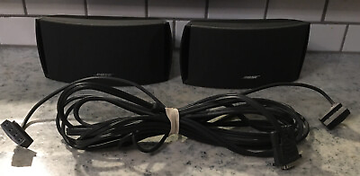 #ad Bose CineMate AV3 2 1 I II III GS GSX Gemstone Home Theater Speakers Cables $59.99