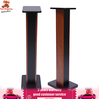 #ad 2x 36quot; inch Bookshelf Speaker Stands Surround Sound Home Theater Holder Support $68.00