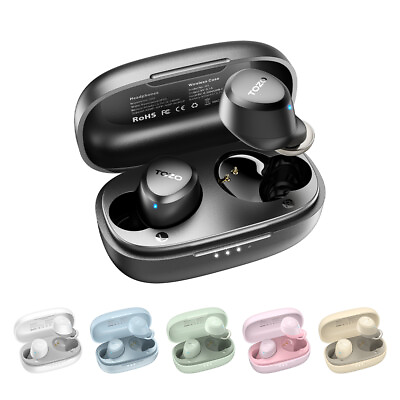 #ad TOZO A1 Mini Wireless Earbuds Bluetooth 5.3 Immersive Premium Sound Headphones $19.99