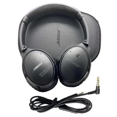 #ad Bose QC25 Headphones Acoustic Noise Cancelling QuietComfort 25 Wired 3.5mm Jack $84.60