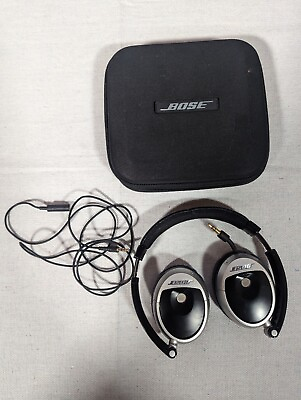 #ad Bose Over The Ear Adjustable Headband Compact Wired Headphones With Case GUC $24.99