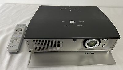 #ad Sanyo Home Theater Projector PLV Z1 LCD WVGA Studio Matinee HD w Remote and Cord $88.99
