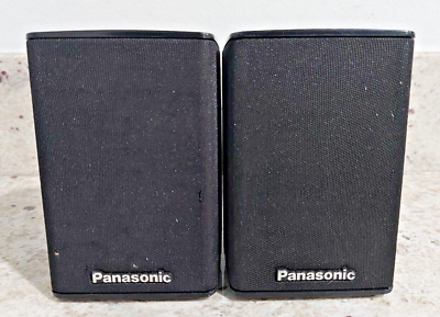 #ad Panasonic SB HF230 Home Theater System small front Speakers TESTED $19.99