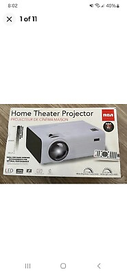 #ad RCA RPJ136 2200 Lumens Home Theater Projector 1080p HDMI $50.00