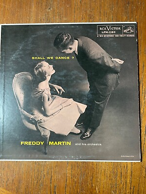 #ad Freddy Martin and His Orchestra Shall We Dance LP Vinyl 1956 Jazz Big Band VG $9.90