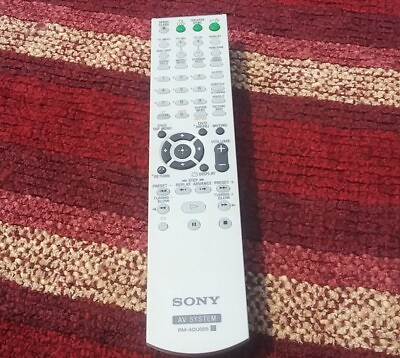 #ad Sony RM ADU005 Remote Home Theater System DAVDZ230 DAVHDX265 DAVHDX266 $8.99