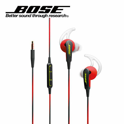 #ad Bose S SPORT WRD RED SoundSport Headphones with In Line Remote in Red $32.09
