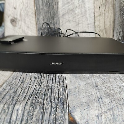 #ad Bose Solo TV Sound System 410376 with Remote and Power Cord $87.95