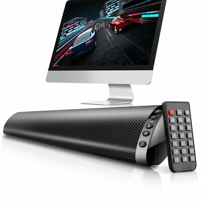 #ad TV Home Theater Soundbar Wireless Sound Bar Speaker System Subwoofer With Remote $36.99